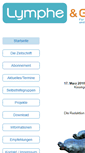 Mobile Screenshot of lymphe-und-gesundheit.de